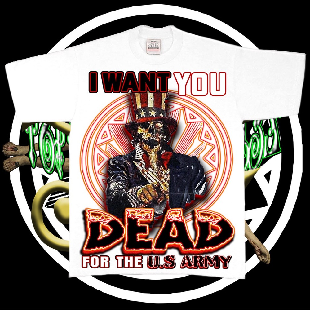Dead Uncle Sam shirt
